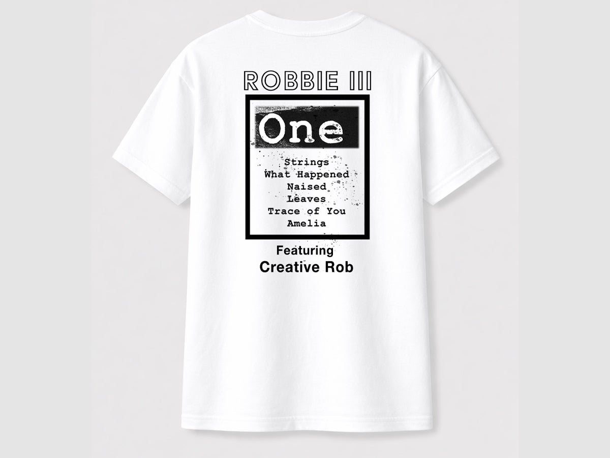 Robbie III Album "ONE" Merch Shirt