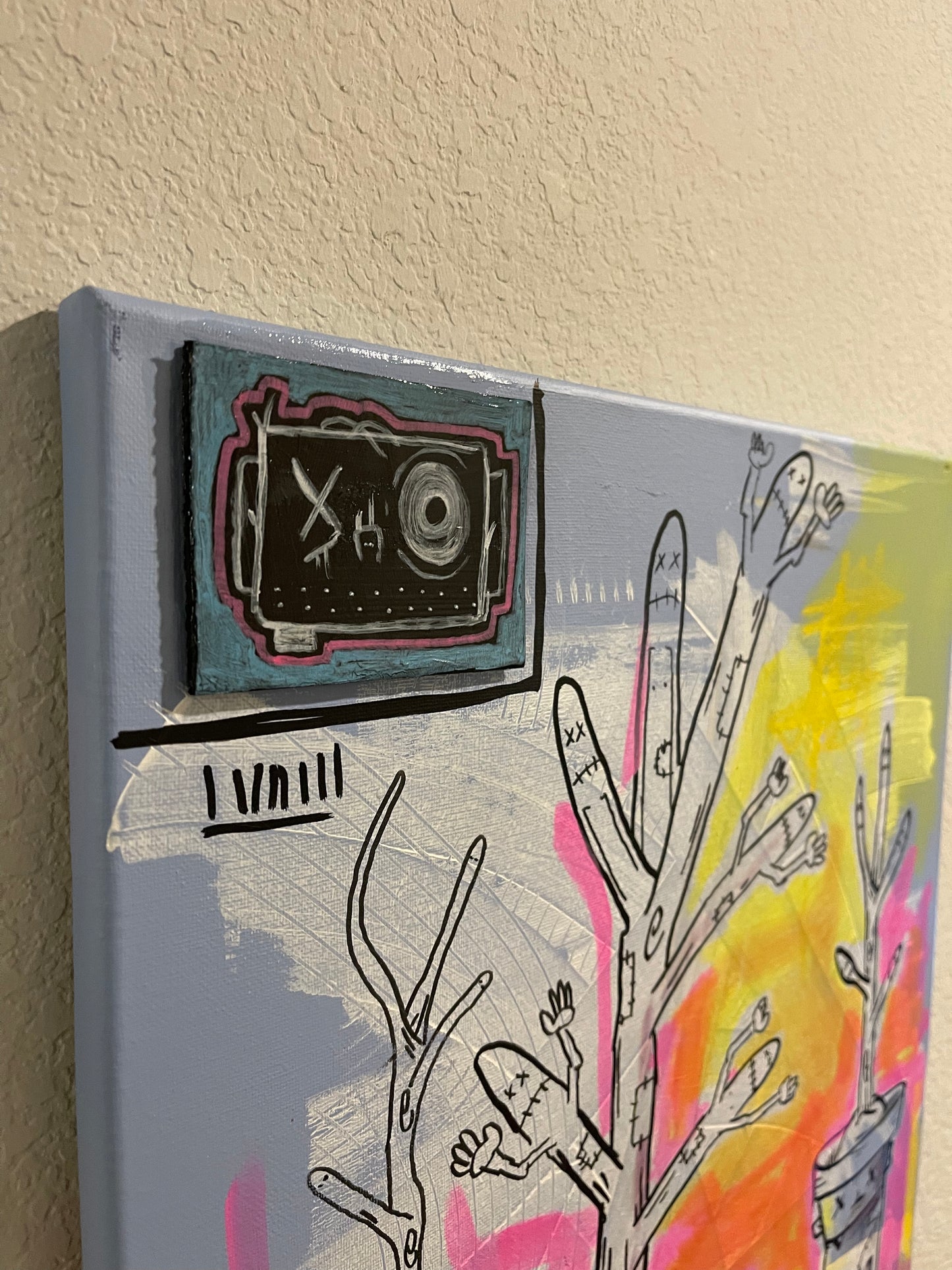 Planted - 20in by 16in Mixed Media Painting