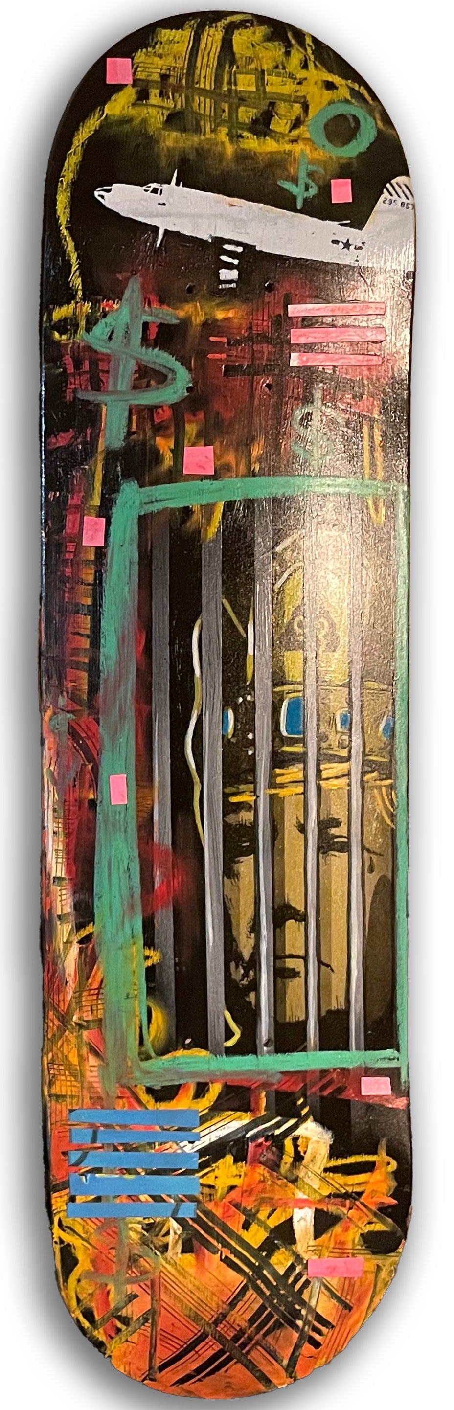 King of Shit Skateboard Deck 3 - Trump Political Art | Limited Edition